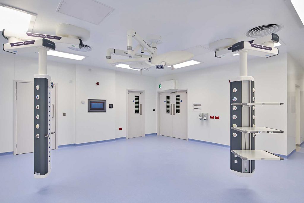Interior photo of Queen Elizabeth Hospital